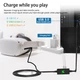 Кабель Oculus Link USB 3.2 для Meta Quest 2, 3, 3S, Pro, Pico 4 з подвійним живленням (бренд Folem) - 5 метрів - зображення 8