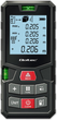 Лазерний далекомір Qoltec 50687 LCD 120m (5901878506876) - зображення 1