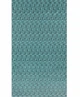 Штора жаккардовая Aurum 150×250 см бирюзовая с вышивкой в мелкую клетку — для спальни и гостиной - изображение 5