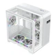 Корпус для ПК з LED-дисплеєм 1stPlayer RT5 без БП White (RT5-WH) - зображення 2