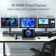 Хаб Док станция Acasis DS-7A15 15 в 1 с подставкой USB Type-C концентратор для ноутбука компьютера 15 портов - изображение 4