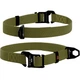 Нашийник COLLAR EVOLUTOR (КОЛЛАР ЕВОЛЮТОР) для собак середніх, великих і ДУЖЕ великих порід, пряжка з надміцного авіаційного алюмінія з площадкою для гравіювання, 25-70 см, Хакі (424331) - зображення 1