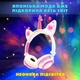 Bluetooth-наушники с кошачьими ушками UFT BL106 и единорогом, светящиеся (UFTUB106) - изображение 7