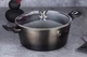 Кастрюля Berlinger Haus Shiny Metallic Line с крышкой 2.5 л Черная (BH 6604) - изображение 4