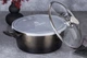 Кастрюля Berlinger Haus Shiny Metallic Line с крышкой 4.1 л Черная (BH 6605) - изображение 6