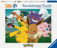 Пазл Ravensburger Pokemon Classic 500 елементів 12000441 (4005555004417) - зображення 1
