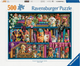 Пазл Ravensburger Precious Porcelain Pups 500 елементів 12001466 (4005555014669) - зображення 1