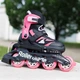 Детские раздвижные ролики Rollerblade Microblade 33-36,5 EU Pink - изображение 3