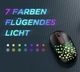 Безшумна Миша iMice Seenda IWG-DDS01 2.4G Чорна з RGB підсвічуванням - зображення 2