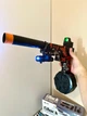 Игрушечный Glock пистолет на орбизах (гелевых шариках) 36 см аккумуляторный + 500 орбизов красный - изображение 5
