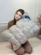 Подушка тесто из из полиефирного волокна Hotel pillow 21535 50х70 см серая 5150818 - изображение 9