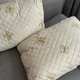 Подушка стеганая из натуральной овчины Leri Max Pure Wool 21509 70х50 см бежевая 5150431 - изображение 4