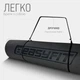 Коврик для йоги и фитнеса EasyFit TPE+TC 6 мм двухслойный черный-фиолетовый 4634932 - изображение 6