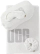 Дорожній набір UGG Bode Throw Плед 104x175 см + Маска для сну 20x9 см + Гумка для волосся 14x11 см + Чохол для перенесення 34x19x15 см (1159841358) - зображення 2