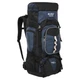 Рюкзак туристический бескаркасный объем 40л + 10л Deuter 517-E размер 60х33х20см Black-Blue - изображение 1
