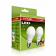 Лампа світлодіодна EUROLAMP промо-набір A60 12W E27 3000K 1+1 (MLP-LED-A60-12272(E)) - зображення 1