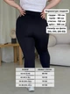 Лосины женские Merlini Наполи 600000301 2XL-3XL Черные (600000301_3) - изображение 3