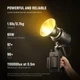 Портативный двухцветный студийный видеосвет NEEWER MS60B 65W Bi-Color LED Video Light (2700-6500K, APP контроль, 2,4G) - изображение 2