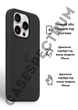 Чехол силиконовый OEG Shell Guard Silicone case with Magnetic Ring MagSafe для Apple iPhone 13 Pro 6,1” Midnight - изображение 2