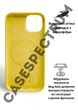 Чехол силиконовый OEG Shell Guard Silicone case with Magnetic Ring MagSafe для Apple iPhone 13 14 6,1” Lemon Zest - изображение 4