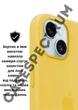 Чехол силиконовый OEG Shell Guard Silicone case with Magnetic Ring MagSafe для Apple iPhone 13 14 6,1” Lemon Zest - изображение 5