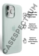 Чехол силиконовый OEG Shell Guard Silicone case with Magnetic Ring MagSafe для Apple iPhone 16 Pro Max 6,9” Aqumarine - изображение 2
