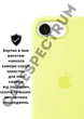 Чехол силиконовый OEG Shell Guard Silicone case with Magnetic Ring MagSafe для Apple iPhone 16e 6,1” Neon Yellow - изображение 5