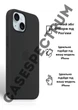 Чехол силиконовый OEG Shell Guard Silicone case with Magnetic Ring MagSafe для Apple iPhone 13 14 6,1” Midnight - изображение 2