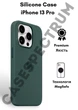 Чехол силиконовый OEG Shell Guard Silicone case with Magnetic Ring MagSafe для Apple iPhone 13 Pro 6,1” Eucalyptus - изображение 1