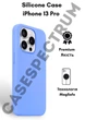 Чехол силиконовый OEG Shell Guard Silicone case with Magnetic Ring MagSafe для Apple iPhone 13 Pro 6,1” Blue Fog - изображение 1