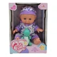 Дитяча лялька-пупс "Cute baby" HX623-5/7 з іграшкою Фіолетова - изображение 2