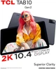 Планшет 10.4" TCL TAB 10 Gen2 4/64 Gb 8 ядер Android 13 10 6000 mAh Серый - изображение 7
