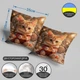 Подушка декоративная с художественным 3D принтом котёнка 35 х 35 см 13208 - изображение 3