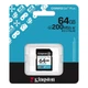 Карта памяти SDXC (UHS-1 U3) Kingston Canvas Go! Plus 64Gb class 10 A2 V30 (R200MB/s) - изображение 2