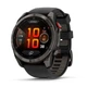 Смарт-годинник Garmin Смарт-часы Garmin Fenix 8 Pro (51 mm) AMOLED Sapphire, титан Carbon Gray DLC с силиконовым черно-серым ремешком - изображение 1
