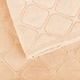 Покривало ТЕП "VELOUR" Персикове/Ромб круглий, 220x240 - изображение 6