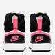 Sneakersy młodzieżowe dziewczęce wysokie Nike Court Borough Mid 2 (Gs) CD7782-005 40 (7US) Czarne (194953181258) - obraz 4