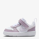 Sneakersy dziecięce dla dziewczynki na rzepy Nike Court Borough Low Recraft (Td) DV5458-134 19.5 (4US) Białe (198484278128) - obraz 1