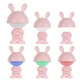 Светильник-ночник LED с аккумулятором Dreamy Bunny Kite K25-315-1-2, розовый - изображение 4