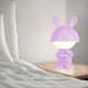 Светильник-ночник LED с аккумулятором Dreamy Bunny Kite K25-315-1-5, фиолетовый - изображение 5