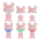 Светильник-ночник LED с аккумулятором Dreamy Mouse Kite K25-315-2-2, розовый - изображение 4