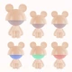 Светильник-ночник LED с аккумулятором Cute Mouse Kite K25-316-2-4, персиковый - изображение 4