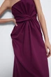 Сукня Zara сливовий FBWOR150 L - зображення 4