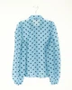 Блуза Stradivarius блакитний в чорний горошок VVJSY002 S - зображення 2