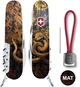 Нож Victorinox Swiss Army Climber Zodiac Золотая деревянная змея (1.3703.3_Z4240pk) - изображение 2