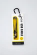 Кабель Usb Micro USB 4you Vazi (2000mah, метал, 90град, чорний) - зображення 2