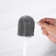 Ершик клеящийся с силиконовой щеткой бело-серый - изображение 9