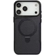 TPU+PC чохол Metal Buttons with MagSafe Carbon Ring для Apple iPhone 17 Pro Max (6.9") Чорний - зображення 1