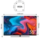 LED-телевізор Haier H55S900UX (7006312) - изображение 3