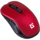Беспроводная бесшумная мышка Defender Gassa MM-105 1600dpi Red (52103) - изображение 2